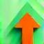 Rising arrow icon representing Empowerment