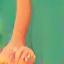 Illustration of caregiving hands resting representing caregiver respite